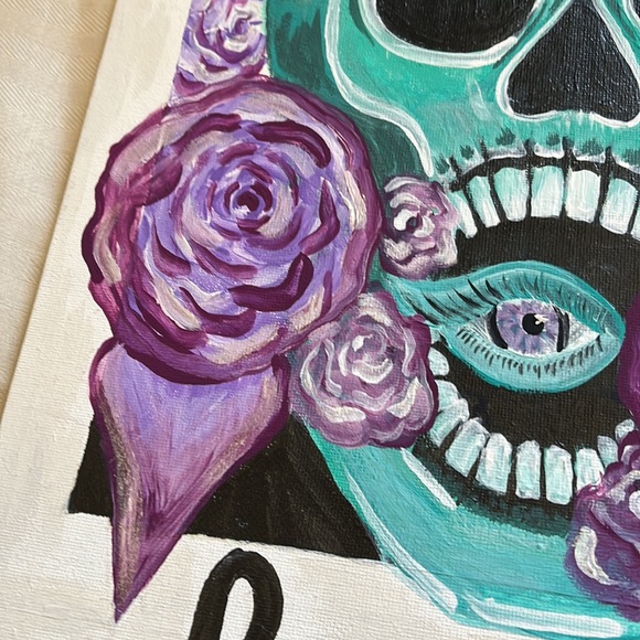 Tarot Card Death Painting - Picture 9 of 9